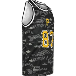 Fanatics Béisbol^Piratas de Pittsburgh MLB Hombre Camiseta sin mangas 3237M-BLK-SUB-PPI