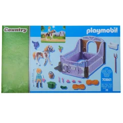 PLAYMOBIL Game & Fun^® Caballo de campo pony, caballo, caballeros 70861