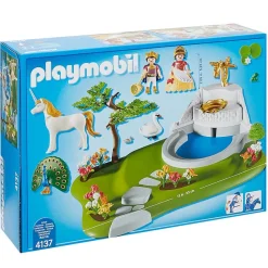 PLAYMOBIL Game & Fun^® SuperSet Parque del castillo de cuento de hadas 4137