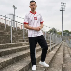 JELEX Equipaciones|Tienda Para Aficionados^Polonia "Retro History" Hombre Camiseta