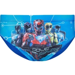 Sun City Natación|Héroes De La Infancia^Power Rangers Niño Bañador slip QE1798-azul