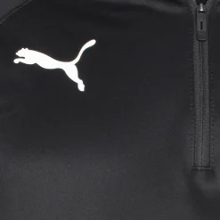 PUMA Padel^Padel Fleece Hoodie Hombre 1/4 Cremallera Sudadera con capucha 931791-03