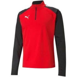 Hombre PUMA Voleibol|Balonmano^teamLIGA 1/4 Cremallera Hombre Sudadera 657236-01