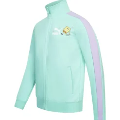 Hombre PUMA Colabos|Chaquetas^x SPONGEBOB T7 Track Hombre Chaqueta 538961-77