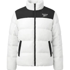 Mujer Reebok Chaquetas^2 in 1 Puffer reversible Mujer Chaquetón RBO21100-Blanco
