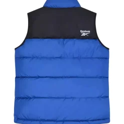 Hombre Reebok Chaquetas^Heavyweight Puffer Hombre Chaleco RBO14920-Vector-Azul