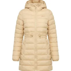 Mujer Reebok Chaquetas^Long Glacier Shield Mujer Abrigo de invierno RBO20820-Avena