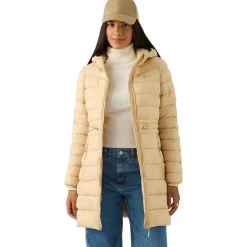 Mujer Reebok Chaquetas^Long Glacier Shield Mujer Abrigo de invierno RBO20820-Avena