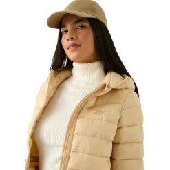 Mujer Reebok Chaquetas^Long Glacier Shield Mujer Abrigo de invierno RBO20820-Avena