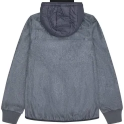 Hombre Reebok Outdoor|Chaquetas^Mixed Hybrid Hombre Chaqueta de trekking RBO15620-Gris hielo