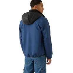 Hombre Reebok Outdoor|Chaquetas^Mixed Hybrid Hombre Chaqueta de trekking RBO15620-Batik-Azul