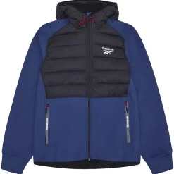 Hombre Reebok Outdoor|Chaquetas^Mixed Hybrid Hombre Chaqueta de trekking RBO15620-Batik-Azul