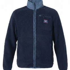Hombre Reebok Chaquetas^Sherpa Jacket Hombre Chaqueta de forro polar RBO15220-Vector-Marino