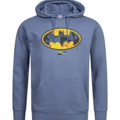 Hombre Reebok Héroes De La Infancia|Colabos^x RBK DC COMICS Batman Hoodie Hombre Sudadera con capucha IB5817