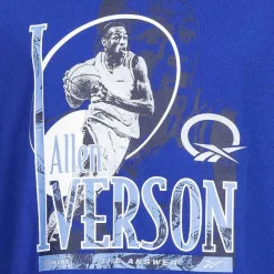 Hombre Reebok Basketball|Colabos^x RBK PANINI Allen Iverson Hombre Camiseta HS1277