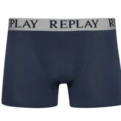 Hombre REPLAY Multipacks|Ropa Interior^Boxer Style Cuff Logo Hombre Calzoncillos bóxer Pack de 2 I101143-N145