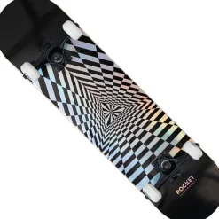 Rocket Skateboards Skateboarding^Rocket Prism Foil Silver 7,75" Skateboard RKT-COM-1554