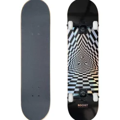 Rocket Skateboards Skateboarding^Rocket Prism Foil Silver 7,75" Skateboard RKT-COM-1554