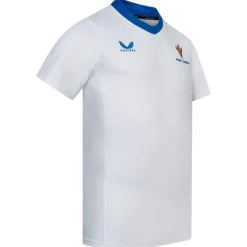 CASTORE Rugby^Rugby de Samoa Hombre Camiseta de entrenamiento TM2974-BLANCO