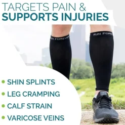 RUN FOREVER SPORTS Running|Deportes De Fuerza^Unisex Running Medias de compresión B00PZ5HTGS