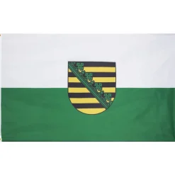 MUWO Otros Accesorios^Sajonia "Deutschland" Bandera 90x150cm