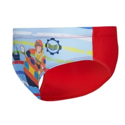 Sun City Natación|Héroes De La Infancia^Sam El Bombero Niño Bañador slip SE1832-rojo