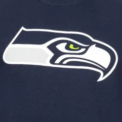 Fanatics Fútbol Americano^Seattle Seahawks NFL Hombre Camiseta 2177M-NVY-SSE-1AD
