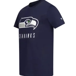 Fanatics Fútbol Americano^Seattle Seahawks NFL Hombre Camiseta 1108M-NVY-SES-SSE