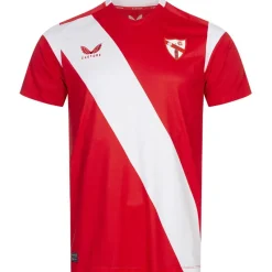 CASTORE Tienda Para Aficionados^Sevilla Atlético Hombre Camiseta de primera equipación TM1138-TRUEREDWHITE
