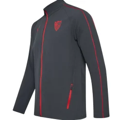 CASTORE Tienda Para Aficionados^Sevilla FC Anthem Hombre Chaqueta de presentación TM1156-EBONYTRUERED