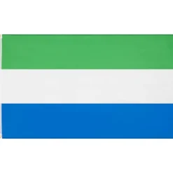 MUWO Tienda Para Aficionados^Sierra Leona "Nations Together" Bandera 90x150cm