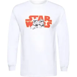 Hombre Lizenz Camisetas^Soldado de asalto de STAR WARS Hombre Sudadera SWMLT010WHT