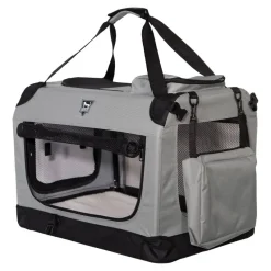 SPOCADO Suministros Para Mascotas^"Palace" Bolsa de transporte para animales 82 x 59 x 59 cm gris
