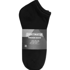 Mujer SPORTINATOR Ropa De Fitness|Multipacks^Calcetines cortos 10 pares negro