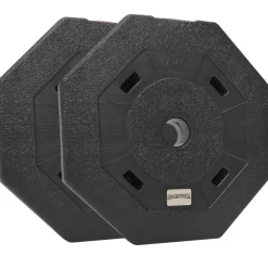 SPORTINATOR Deportes De Fuerza|Accesorios De Fitness^Discos de parachoques de 4 kg Discos de pesas para fitness Set de 2