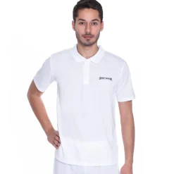 SPORTINATOR Ropa De Fitness^Essentials Hombre Polo de entrenamiento blanco