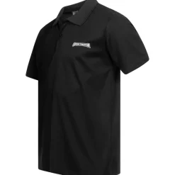 SPORTINATOR Ropa De Fitness^Essentials Hombre Polo de entrenamiento negro