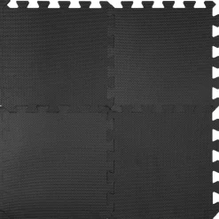 SPORTINATOR Accesorios De Fitness|Home Gym^Estera protectora del suelo fitness 18-Conjunto 30cm negro