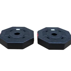 SPORTINATOR Deportes De Fuerza|Accesorios De Fitness^Placas protectoras de 5 libras Placas de peso físico Set de 2