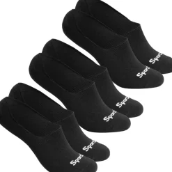 Mujer SportSpar Multipacks|Calcetines^.de "Sparlinge" Pinkies Calcetines cortos 3 pares negro