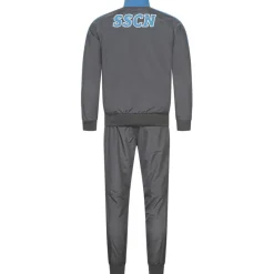 Emporio Armani Tienda Para Aficionados^SSC Neapel EA7 Hombre Chándal de presentación gris EASSCN23R15-MAGNETO