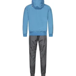 Emporio Armani Tienda Para Aficionados^SSC Neapel EA7 Hombre Con capucha Chándal de presentación azul EASSCN23R08-AZZURRO