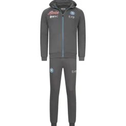 Emporio Armani Tienda Para Aficionados^SSC Neapel EA7 Hombre Chándal con capucha gris EASSCN23R09-MAGNETO