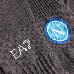 Emporio Armani Tienda Para Aficionados^SSC Neapel EA7 Hombre Medias de fútbol sin Calcetines gris EASSCN23GU15-MAGNET