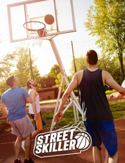 STREETSKILLER Basketball^Red de baloncesto para anillo de 45 cm