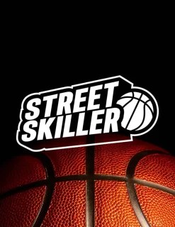 STREETSKILLER Basketball|Game & Fun^"Ultimate Grip" Balón de baloncesto negro/dorado