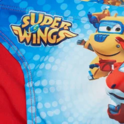Sun City Natación|Héroes De La Infancia^Super Wings Niño Bañador slip QE1751-rojo