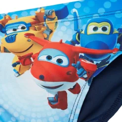 Sun City Natación|Héroes De La Infancia^Super Wings Niño Bañador slip QE1751-marina