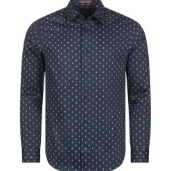 Hombre TED BAKER Camisas Y Polos^Ardea Dot Hombre Camisa de manga larga 272171-MARINA