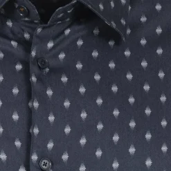 Hombre TED BAKER Camisas Y Polos^Ardea Dot Hombre Camisa de manga larga 272171-MARINA